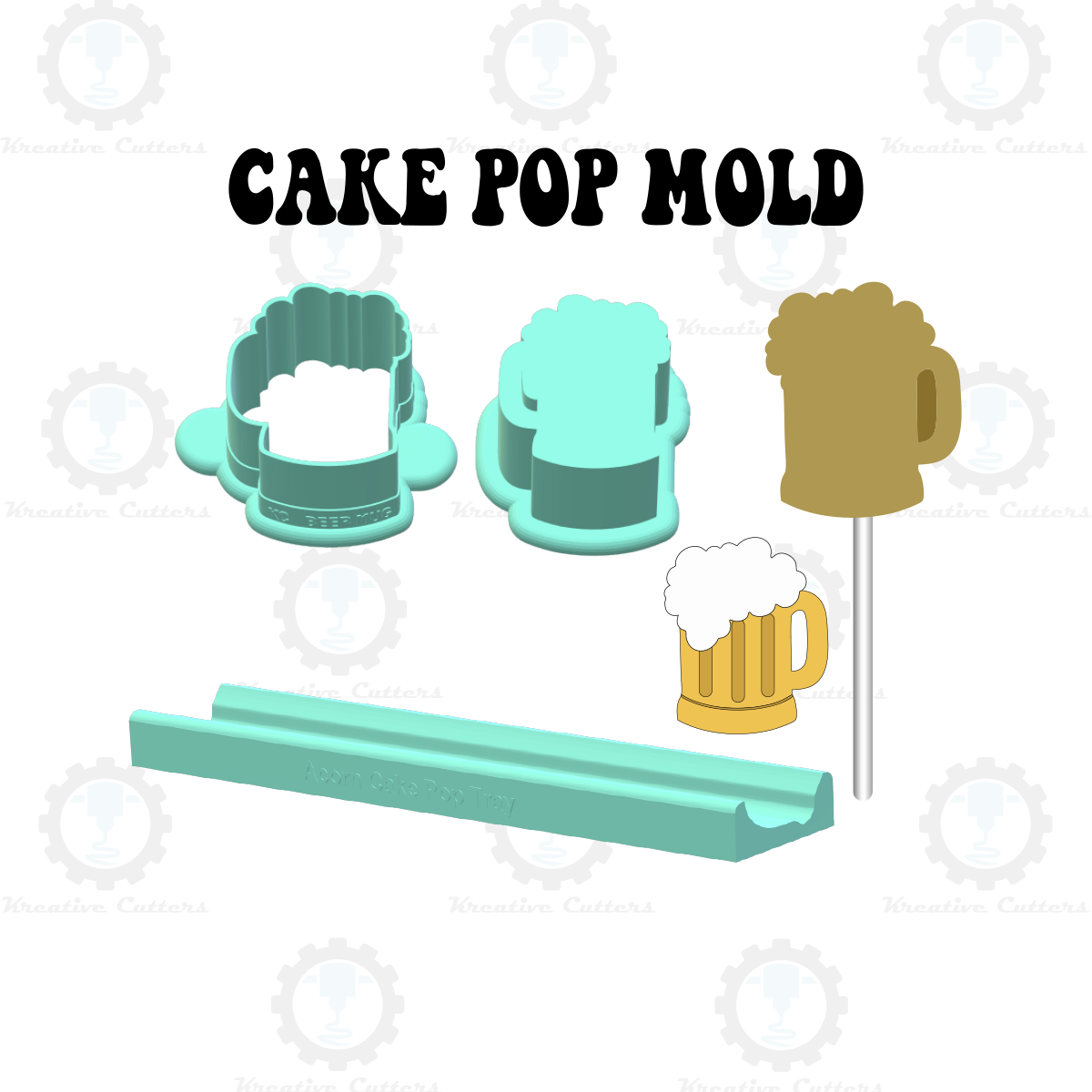 Beer Mug Cake Pop Mold