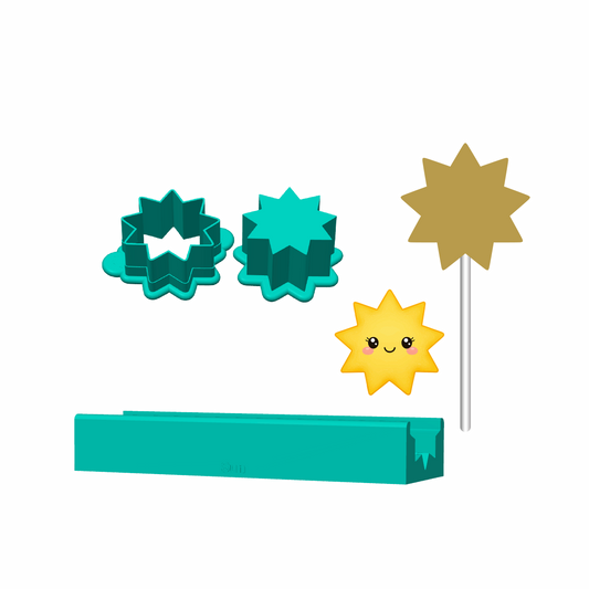 Sun Cake Pop Mold |Deluxe Cutter, Popper, and Tray Options