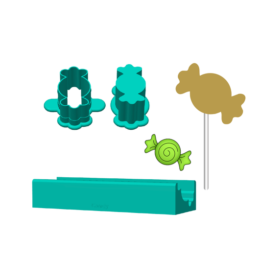 Candy Cake Pop Mold | Deluxe Cutter, Popper, and Tray Options