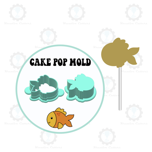 Fish Cake Pop Mold | Deluxe Cutter, Popper