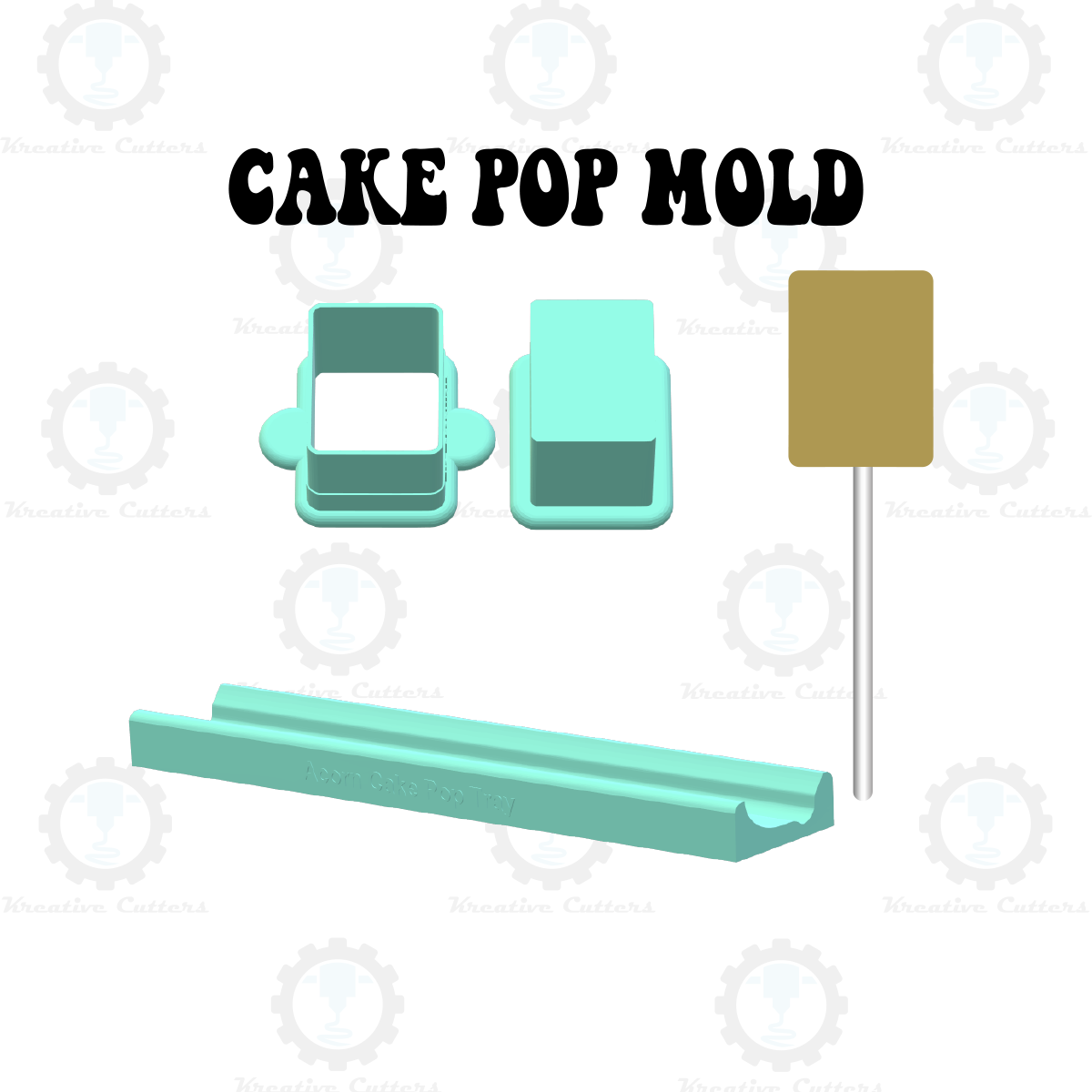 Rectangle Cake Pop Mold