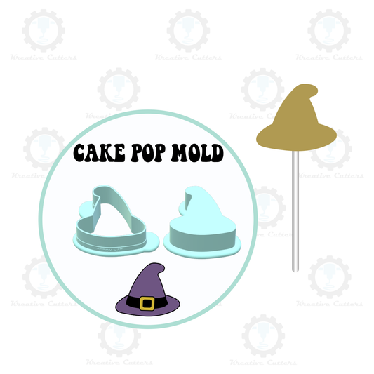 Witch Hat Cake Pop Mold | Deluxe Cutter, Popper
