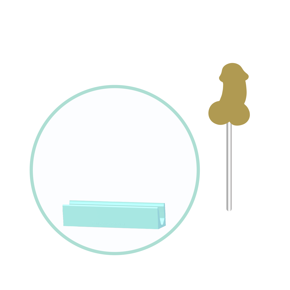 Penis Cake Pop Mold | Deluxe Cutter, Popper, and Tray Option