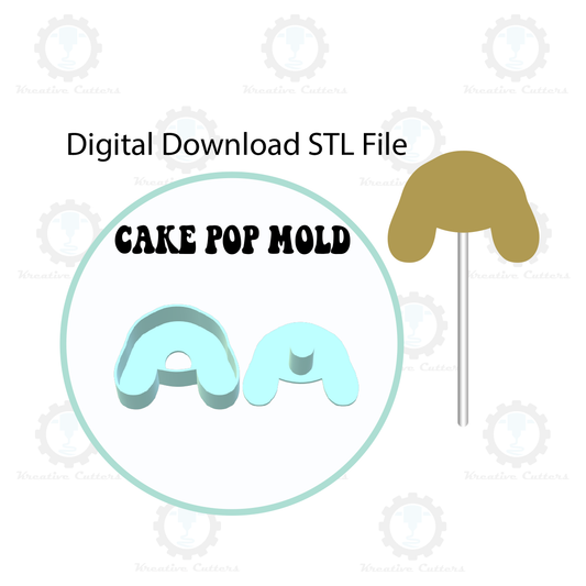 Cinna roll Bunny Cake Pop Mold | Digital Download STL File