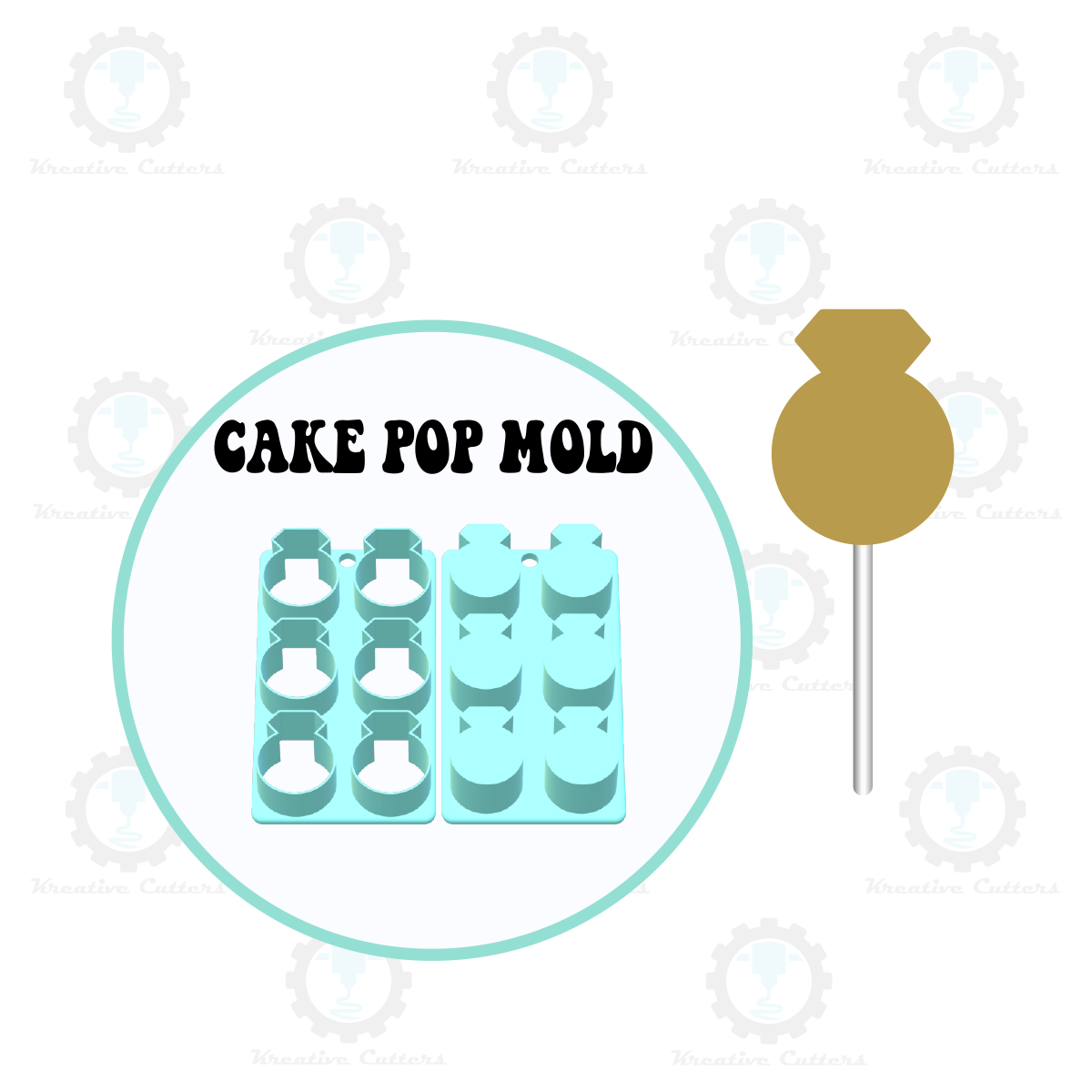 Diamond Ring Cake Pop Mold | Single or Multi-popper