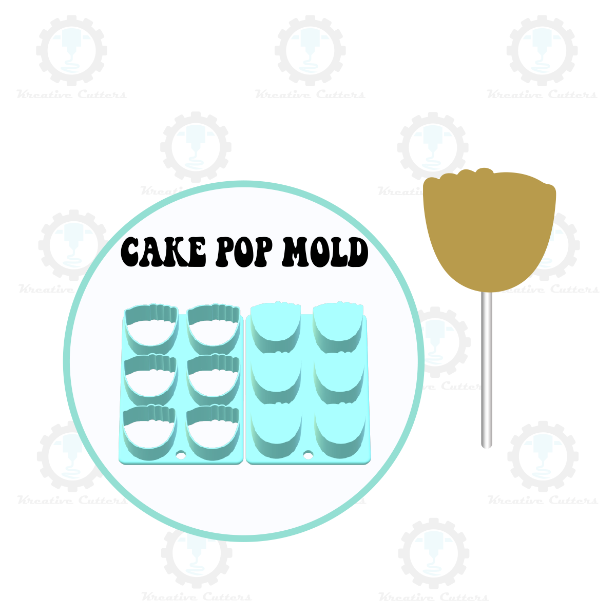 Baseball Glove Cake Pop Mold | Single or Multi-popper