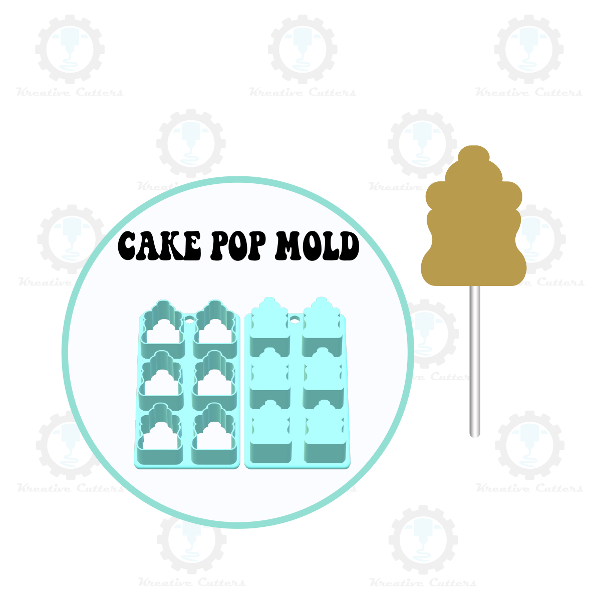 Baby Bottle Cake Pop Mold | Single or Multi-popper