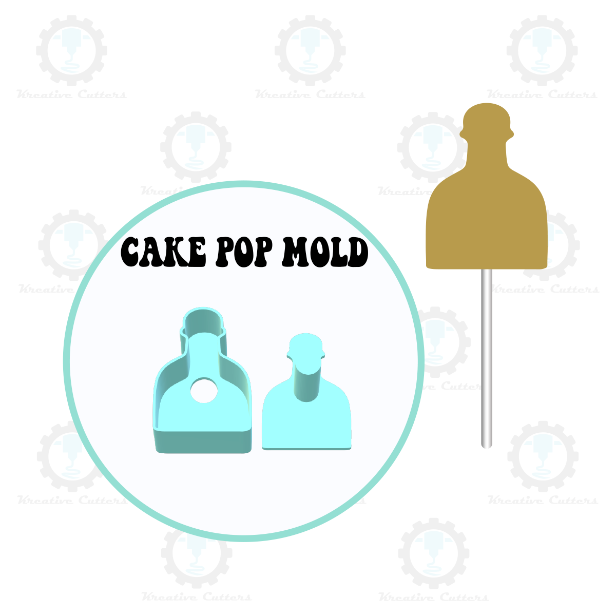 Patron Bottle Cake Pop Mold | Single or Multi-popper