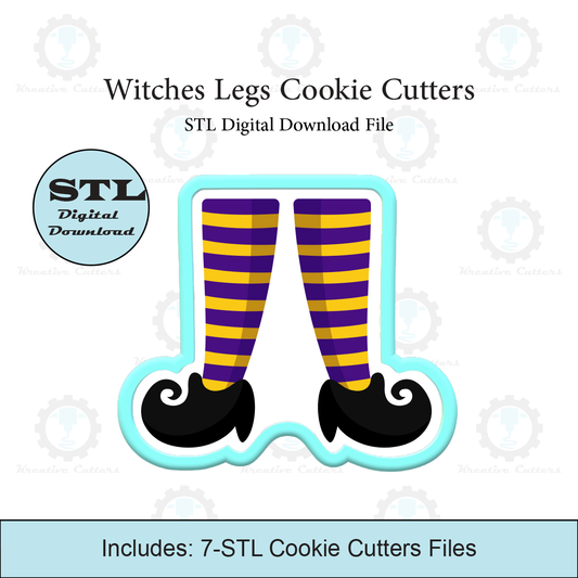 Witches Legs Cookie Cutter | STL File