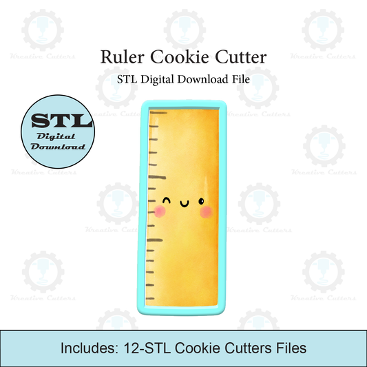 Ruler Cookie Cutter | STL File
