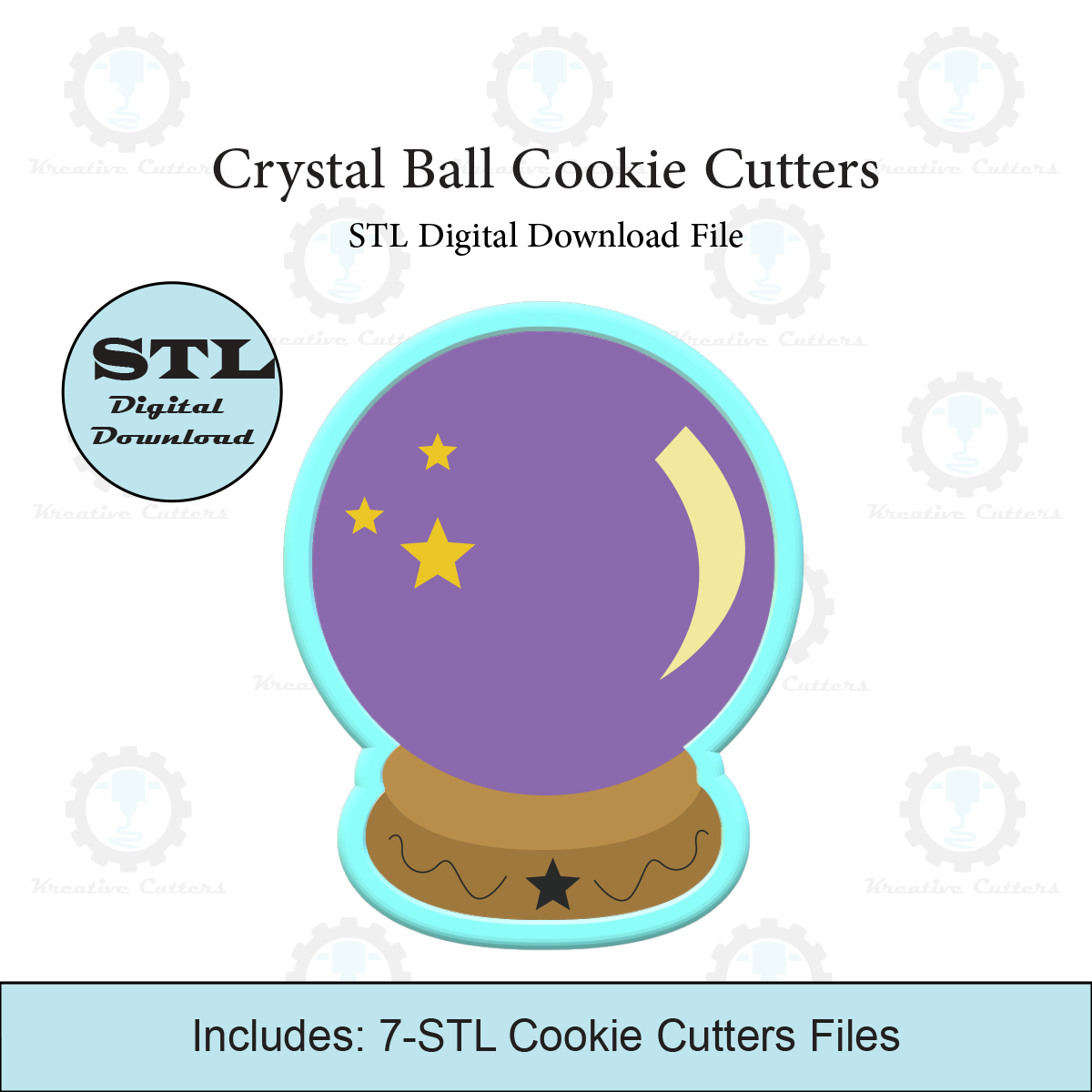 Crystal Ball Cookie Cutter | STL File