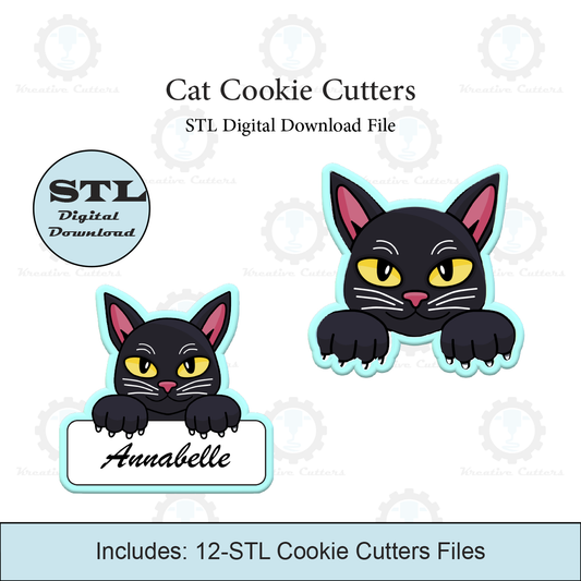 Cat Cookie Cutter | STL File