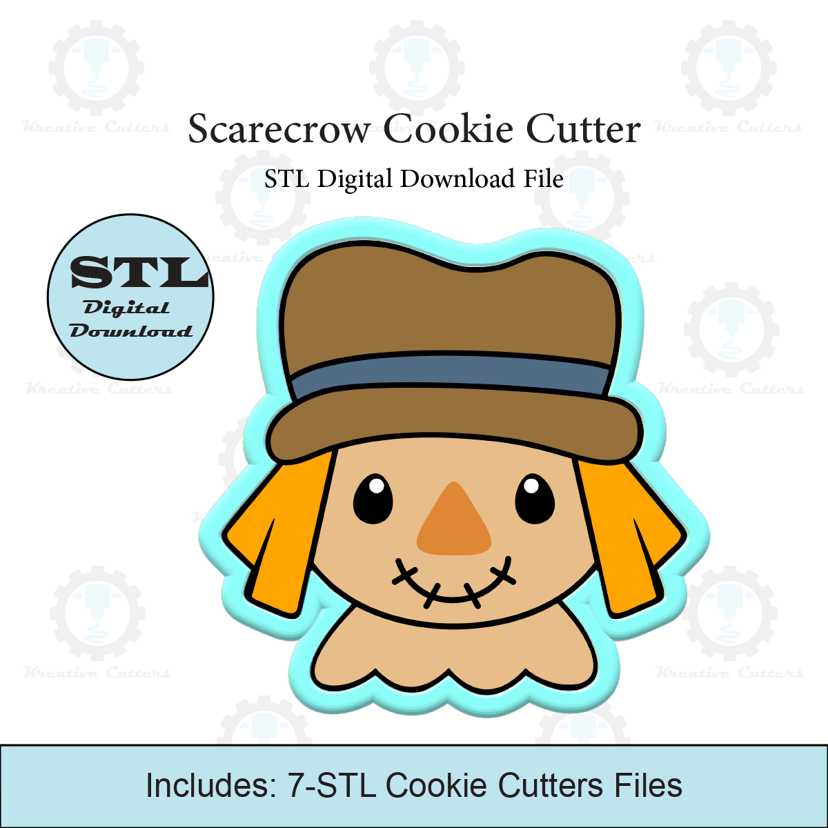 Scarecrow Cookie Cutter | STL File