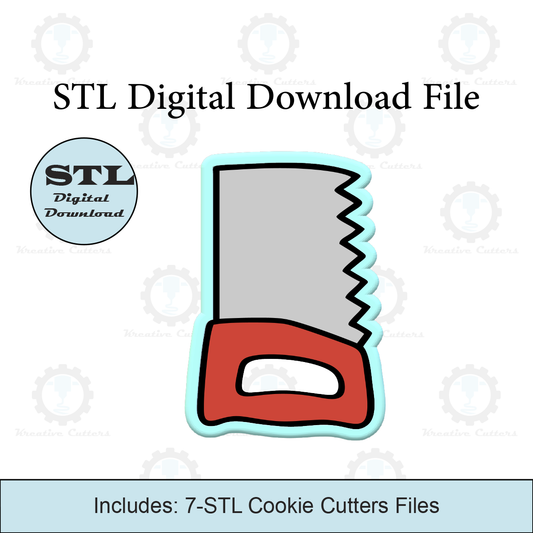 Hacksaw Cookie Cutters | STL File