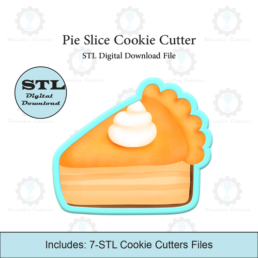 Pie Slice Cookie Cutter | STL File