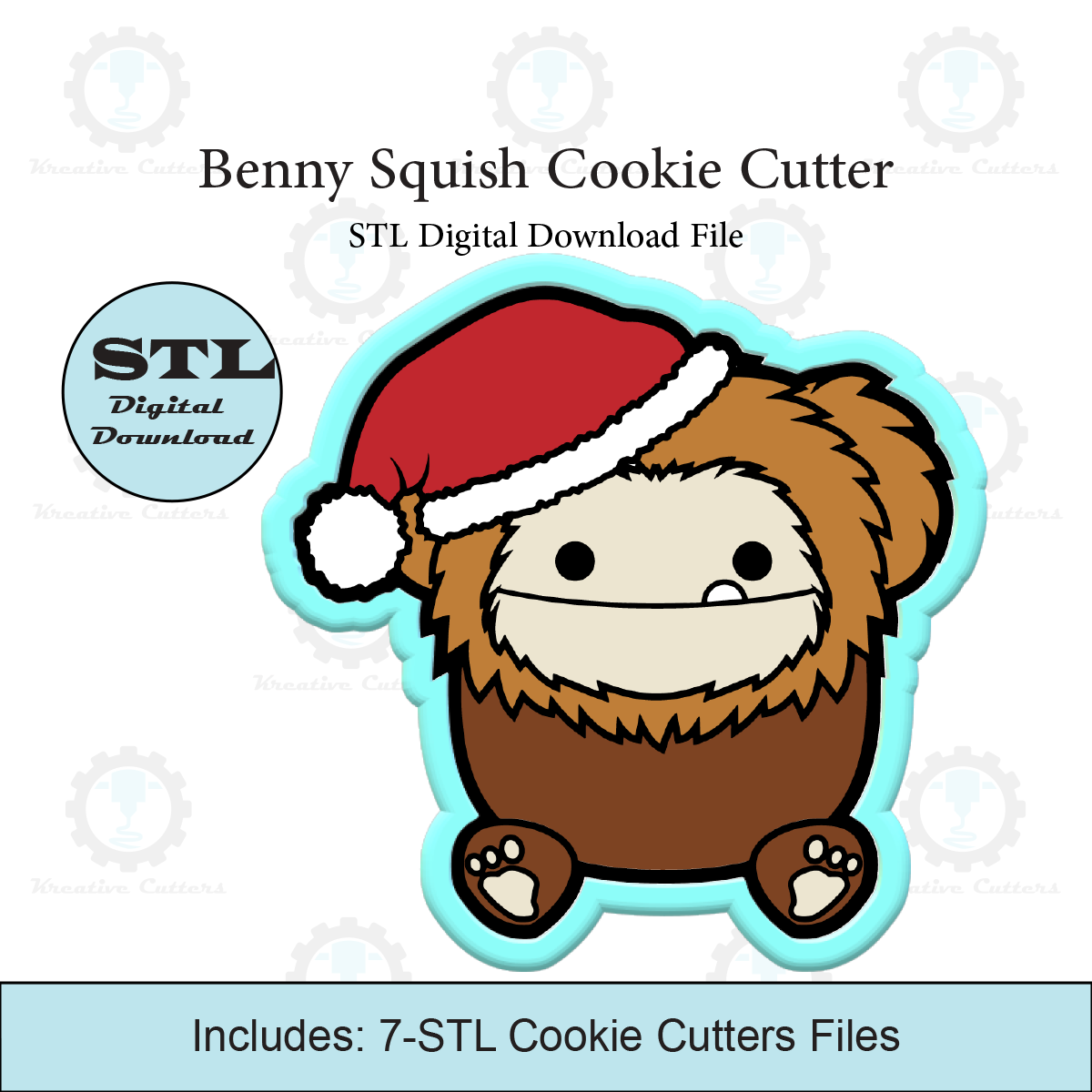 Benny Cookie Cutter | STL File