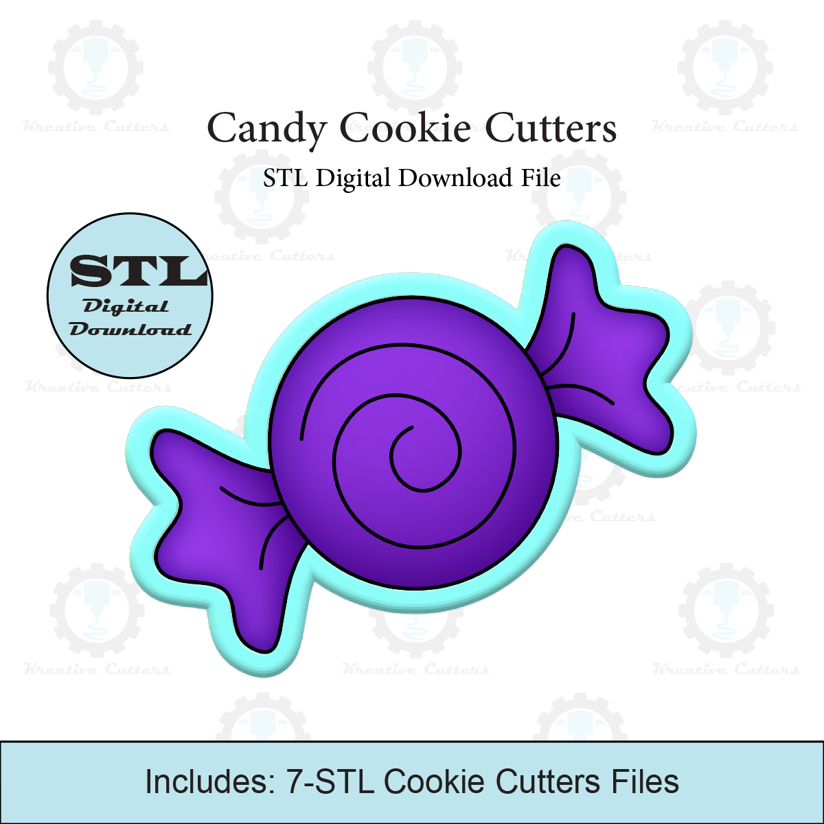 Candy Cookie Cutter | STL File