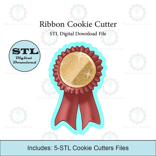 Ribbon Cookie Cutter | STL File