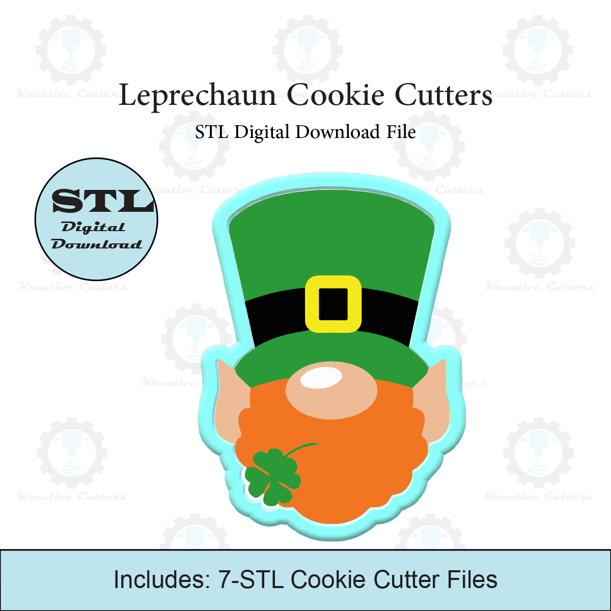 Leprechaun Cookie Cutters | STL Files