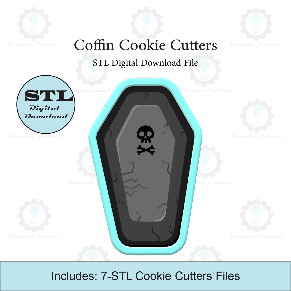 Coffin Cookie Cutter | STL File