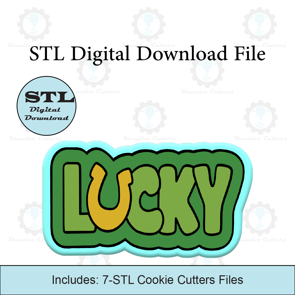 Lucky Cookie Cutters | STL File
