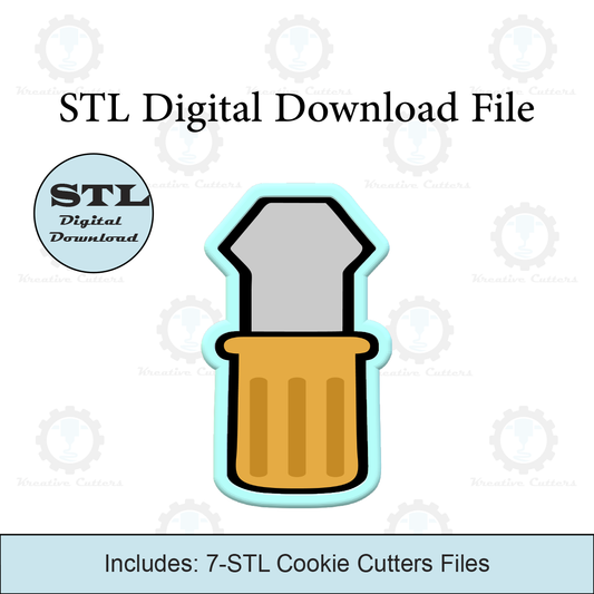 Screwdriver Cookie Cutters | STL File
