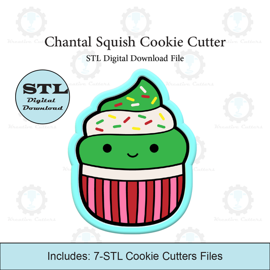 Chantal Cookie Cutter | STL File