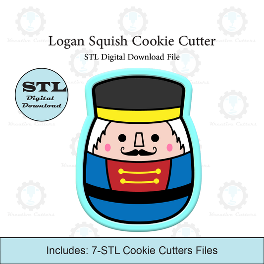 Logan Cookie Cutter | STL File