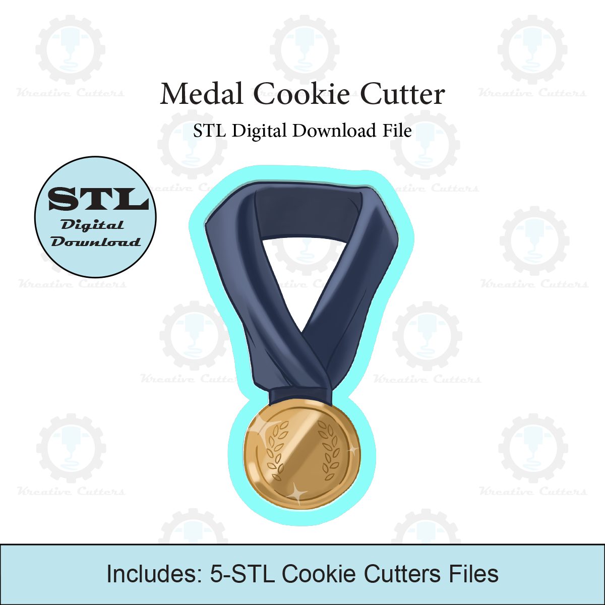 Medal Cookie Cutter | STL File