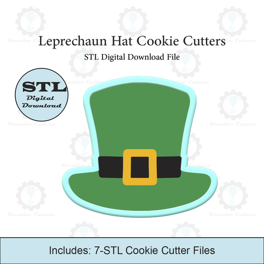 Leprechaun Hat Cookie Cutters | STL Files