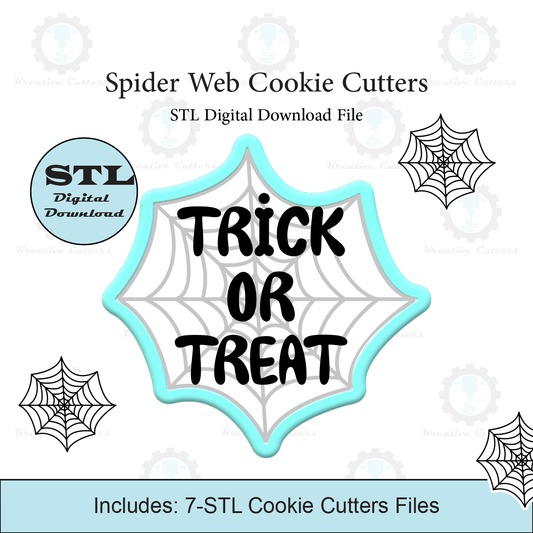 Spider Web Cookie Cutter | STL File