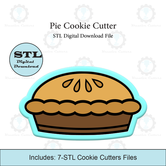 Pie Cookie Cutter | STL File
