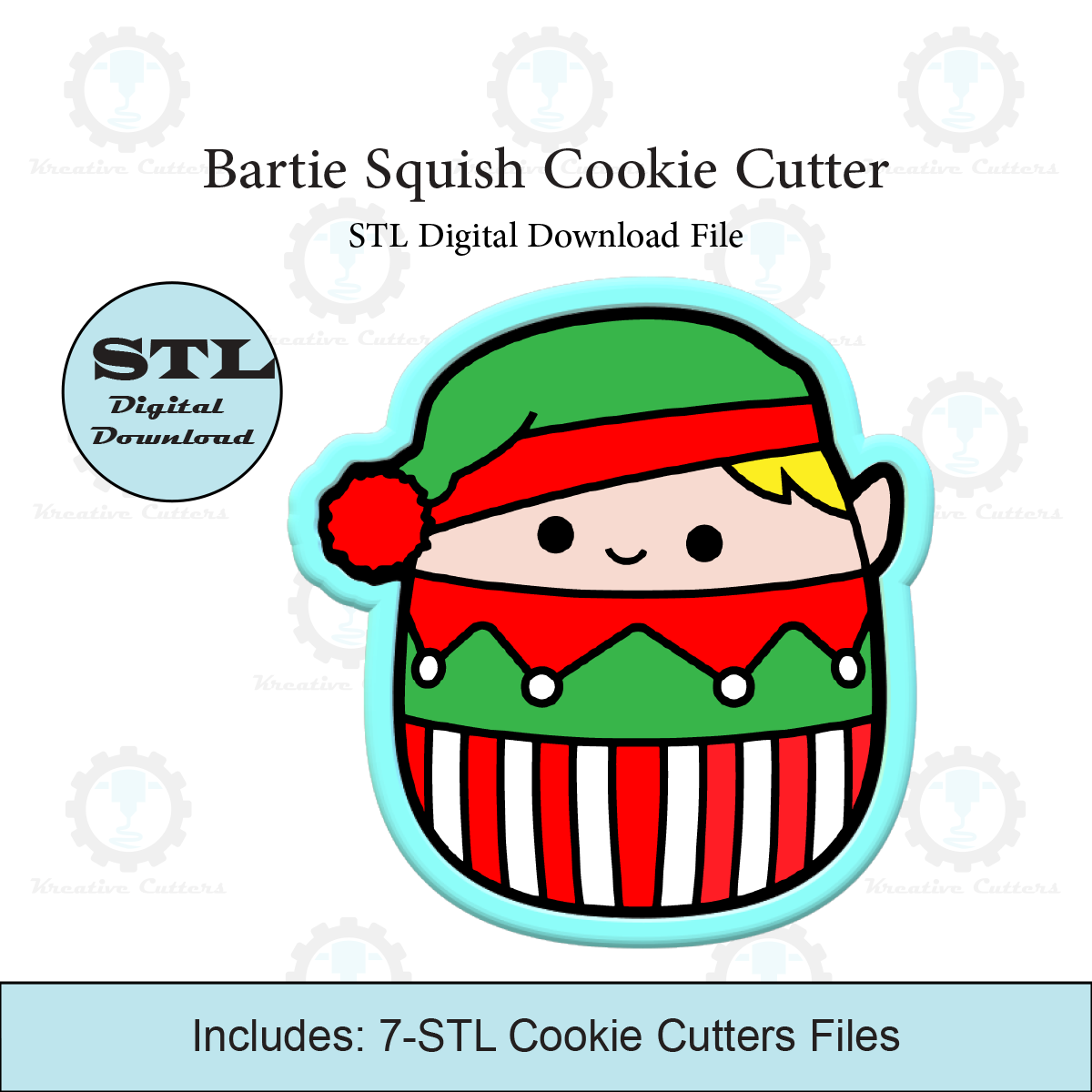 Bartie Cookie Cutter | STL File