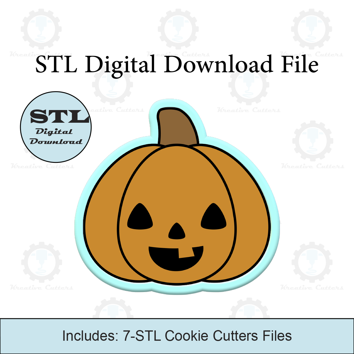 Halloween Jackolantern Cookie Cutters | STL File