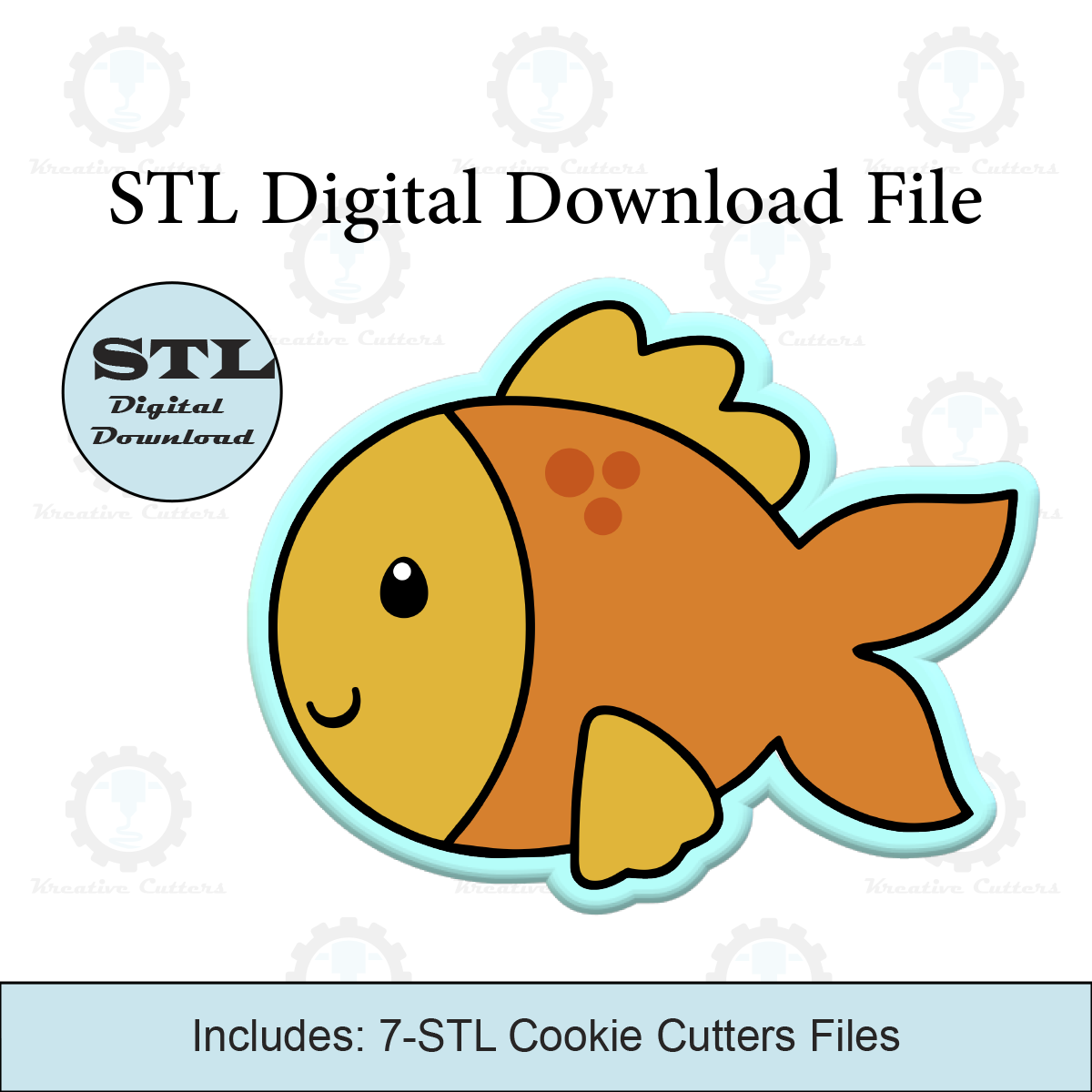 Fish Cookie Cutters | STL File
