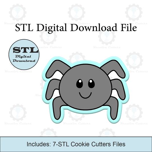 Halloween Spider Cookie Cutters | STL File