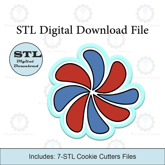 Firework Cookie Cutters | STL File