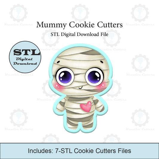Mummy Cookie Cutter | STL File
