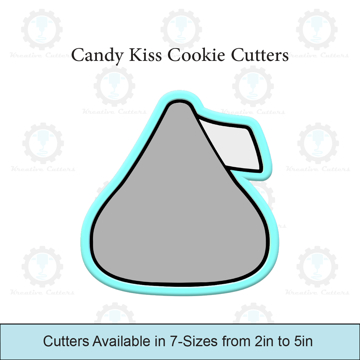 Candy Kiss Cookie Cutters