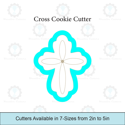 Easter Baptism Cross Cookie Cutter