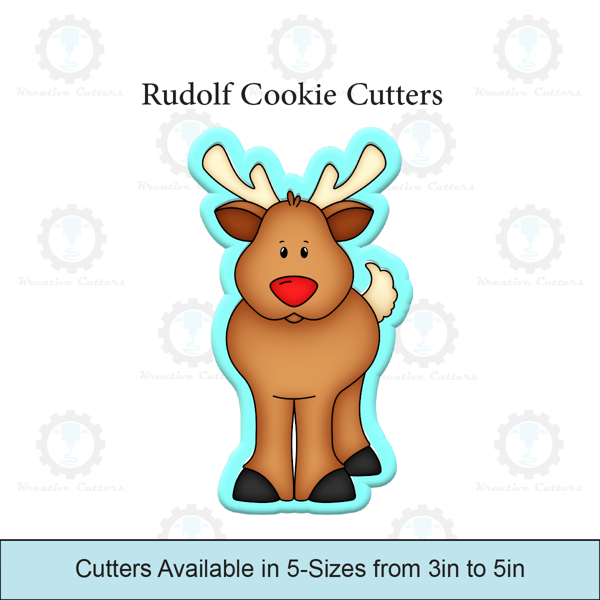 Rudolf Cookie Cutters