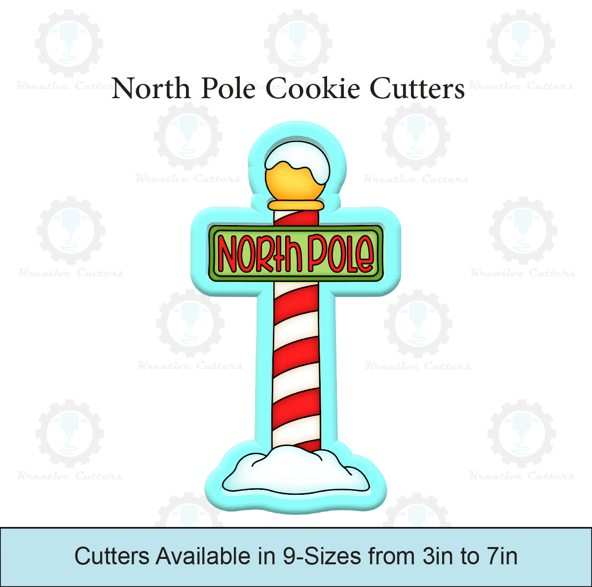 North Pole Cookie Cutters