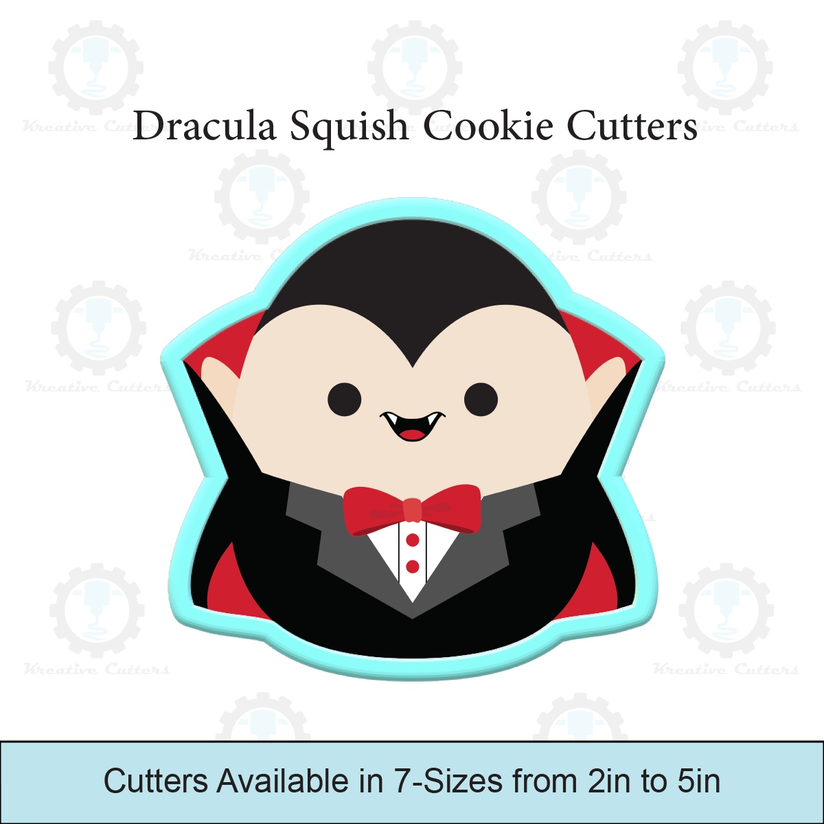 Dracula Squish Cookie Cutters