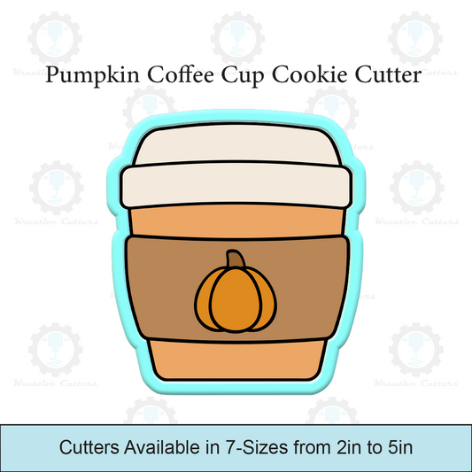 Pumpkin Coffee Cup Cookie Cutters