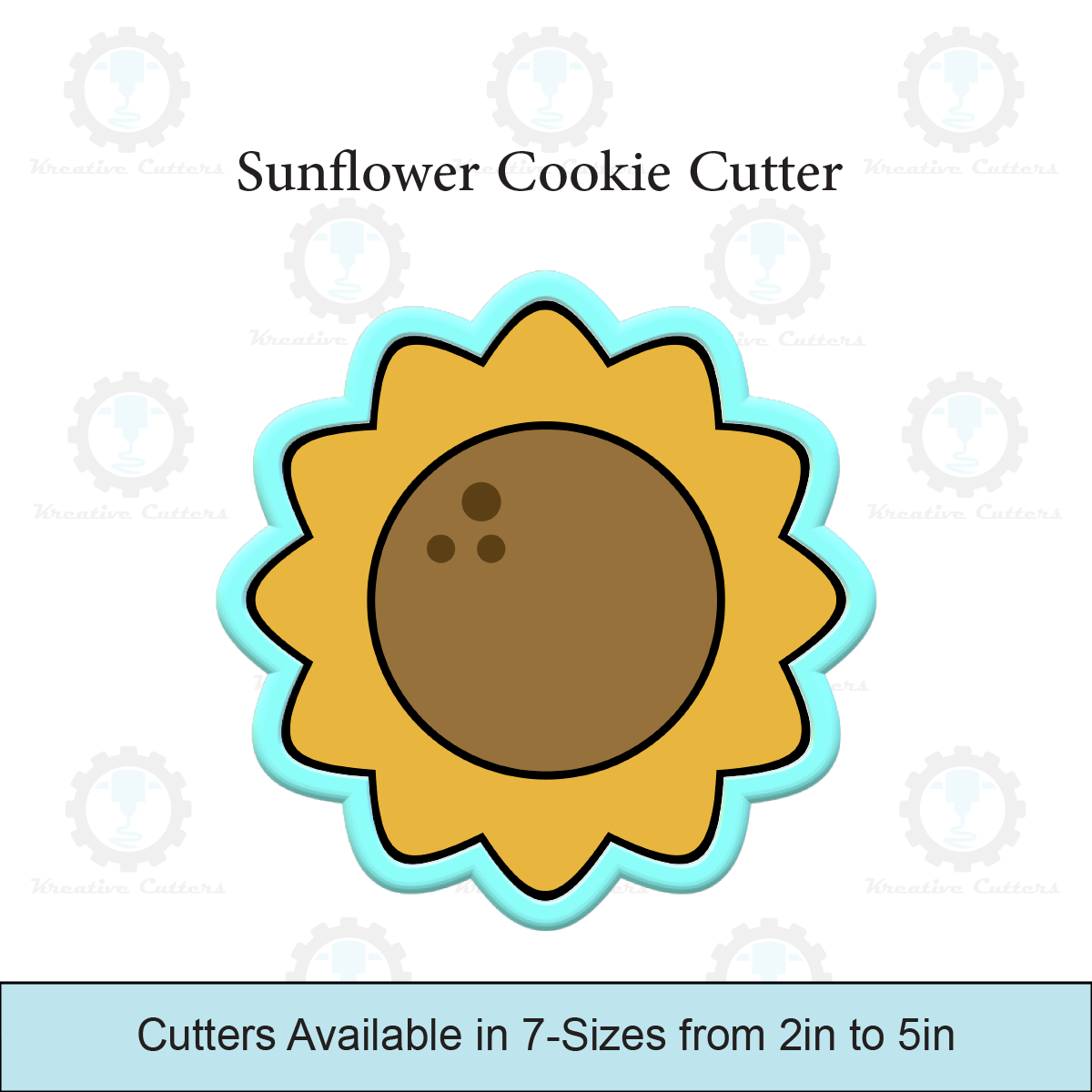 Sunflower Cookie Cutters