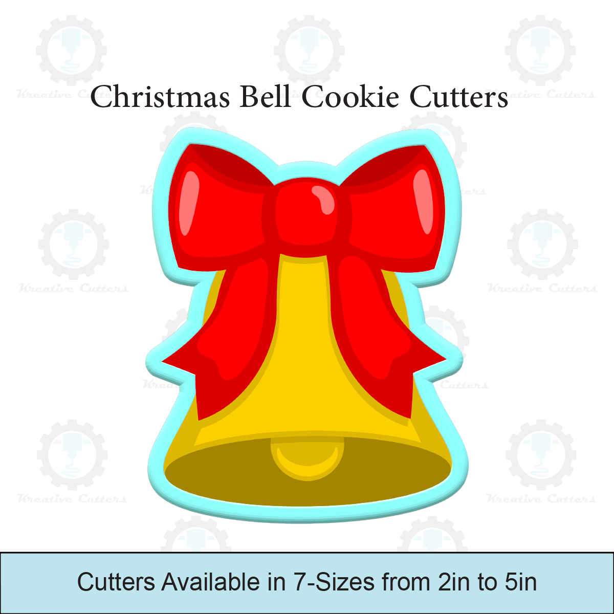 Christmas Bell Cookie Cutter | Kreative Cutters