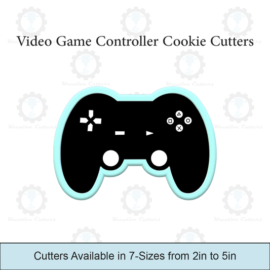 Video Game Controller Cookie Cutter