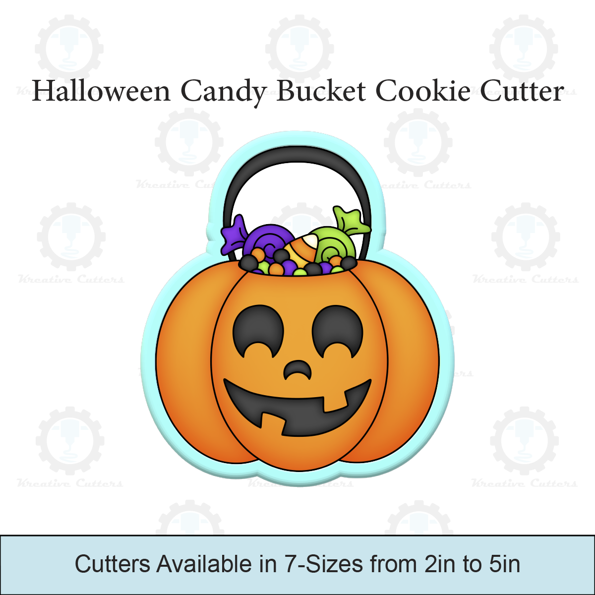 Halloween Candy Bucket Cookie Cutters 