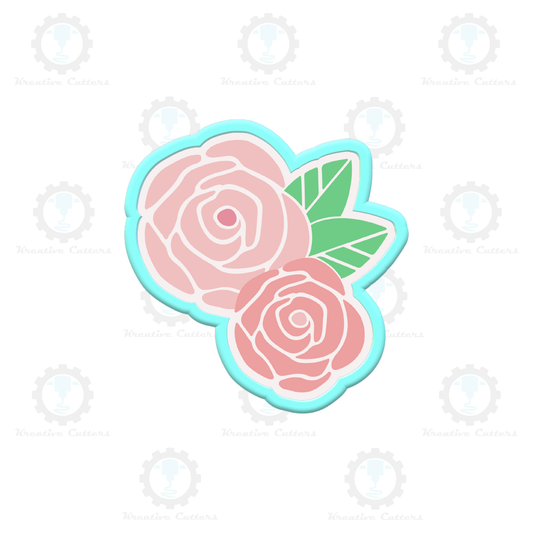Rose Cluster Cookie Cutters