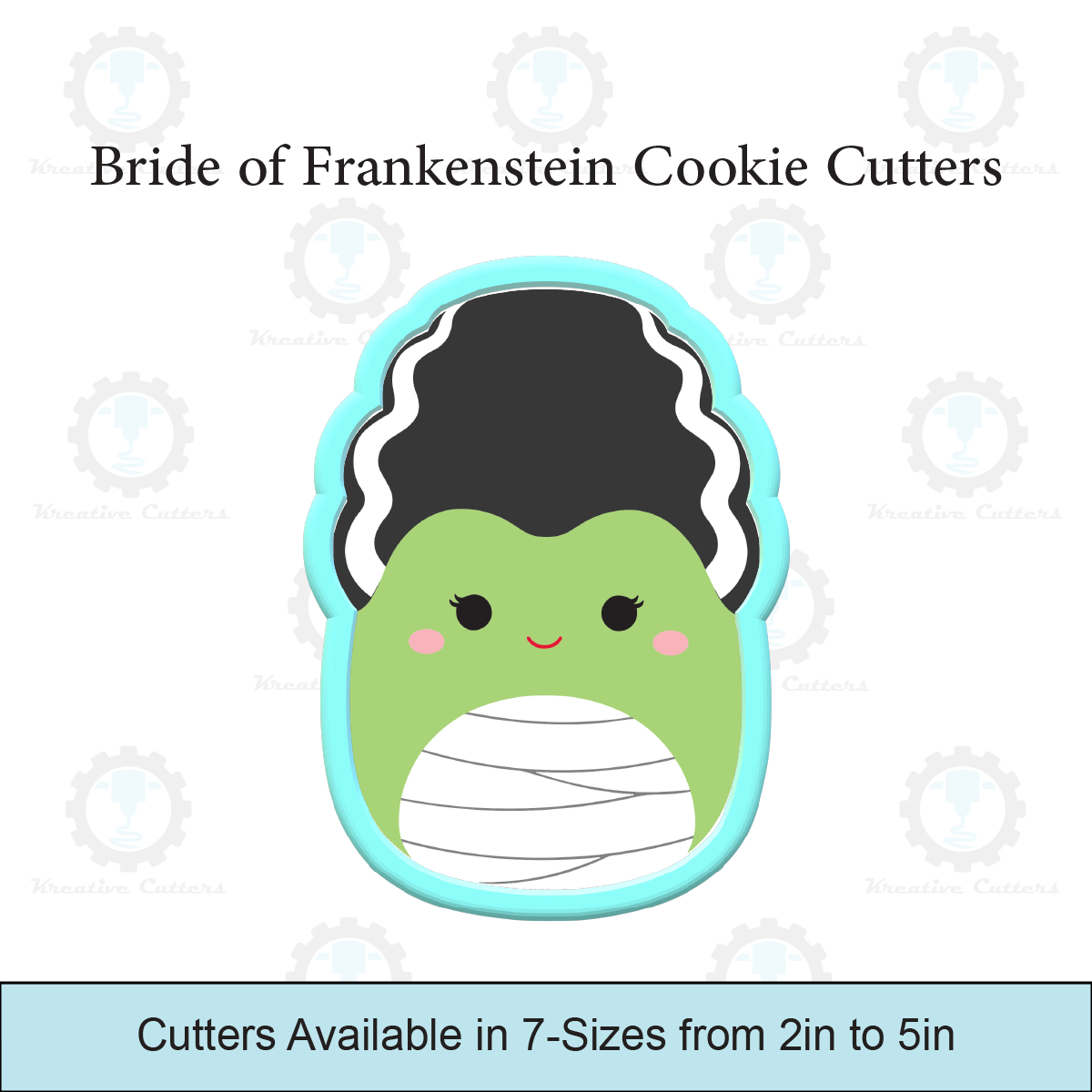 Bride of Frankenstein Cookie Cutters